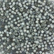 Miyuki delica beads 11/0 - White lined ab gray DB-1793